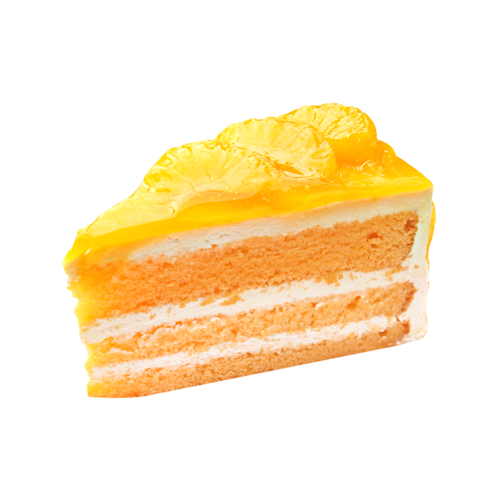 Fatia de Bolo de Laranja